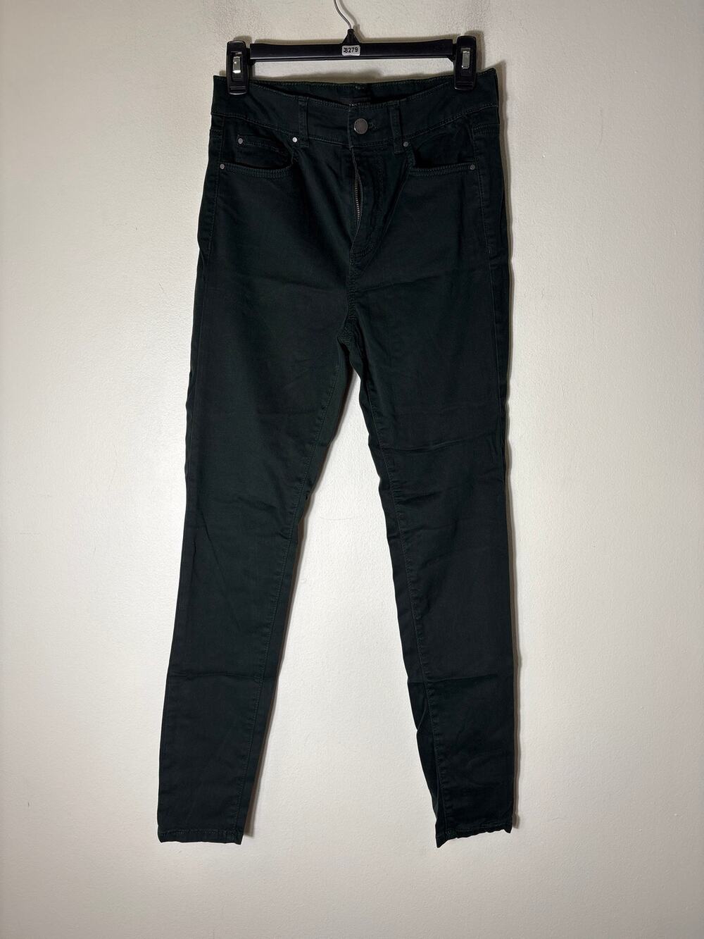 Ann Taylor Dark Green High Rise Skinny Jeans Sz 4